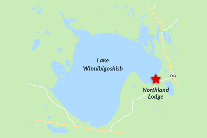 Lake Winnie map
